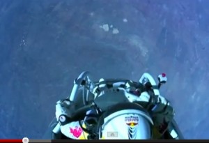 Felix-Baumgartner-saritura-reusita-balon-parasuta-record-video - Ziarul National