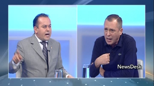 Mugur Ciuvica si Alin Popoviciu, scandal monstru in direct la tv VIDEO