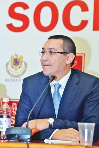 Ponta: Occidentul l-a salvat pe Basescu