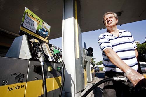 Benzina de contrabanda in Italia