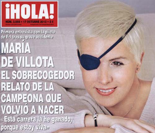 Maria de Villota anunta revenirea in Formula 1