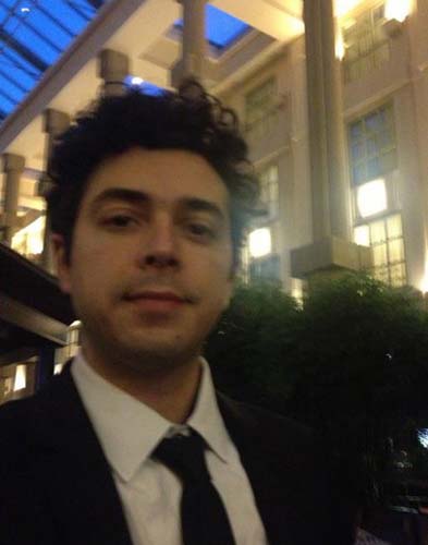 Marius Moga a dat piept cu uraganul Sandy la o petrecere