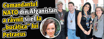 Comandantul NATO din Afganistan a ravnit si el la „bucatica” lui Petraeus