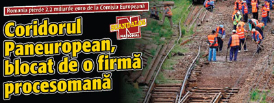 Coridorul Paneuropean, blocat de o firma procesomana