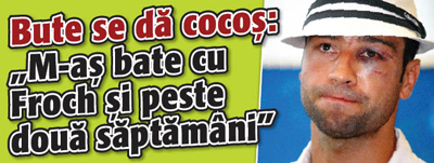 Romanul Bute se da cocos: „M-as bate cu Froch si peste doua saptamani”