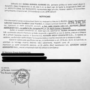 Notificare - Ziarul National