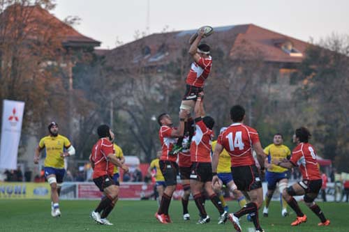 Lectie de rugby predata de niponi la Bucuresti