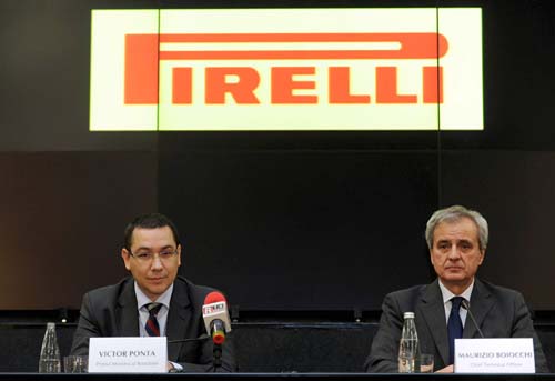 Pirelli investeste la Slatina pe banii guvernului roman