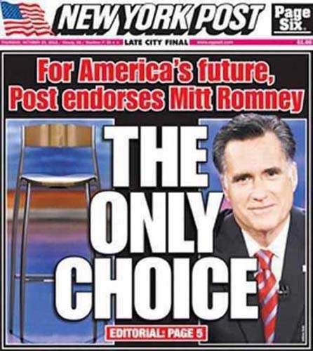 Obama sau Romney, presa hotaraste cine va sta la Casa Alba