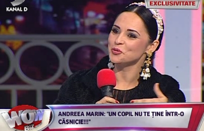 Cum comenteaza Andreea Marin speculatiile despre casnicia ei cu Stefan Banica!