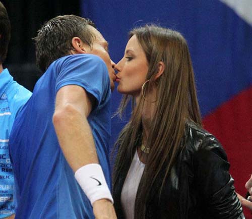 Berdych a venit cu un „accesoriu” nou la finala Cupei Davis
