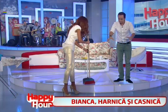 Bianca Dragusanu a trecut la maturat si la calcat! – FOTO