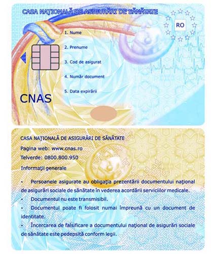 Cardul de sanatate, obligatoriu din 2013