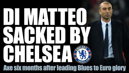 Chelsea, distrusa la Torino. Di Matteo a fost dat afara ieri!