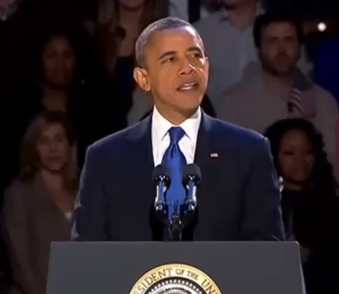 Discursul lui Obama, castigatorul alegerilor din SUA – VIDEO