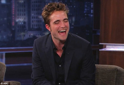 Robert Pattinson a venit beat la emisiune