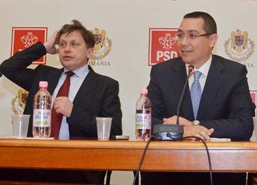 Ponta: Antonescu sa se gandeasca ce s-ar fi intamplat daca i-ar fi fost amenintata sotia