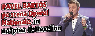 Pavel Bartos pe scena Operei Nationale, in noaptea de Revelion