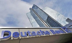 Deutsche Bank frontispiciu - Ziarul National
