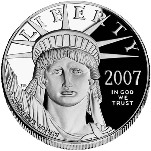 Datoria SUA, “rezolvata” cu doua monede de platina