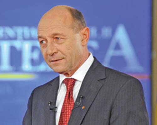Basescu, la controlul medical anual