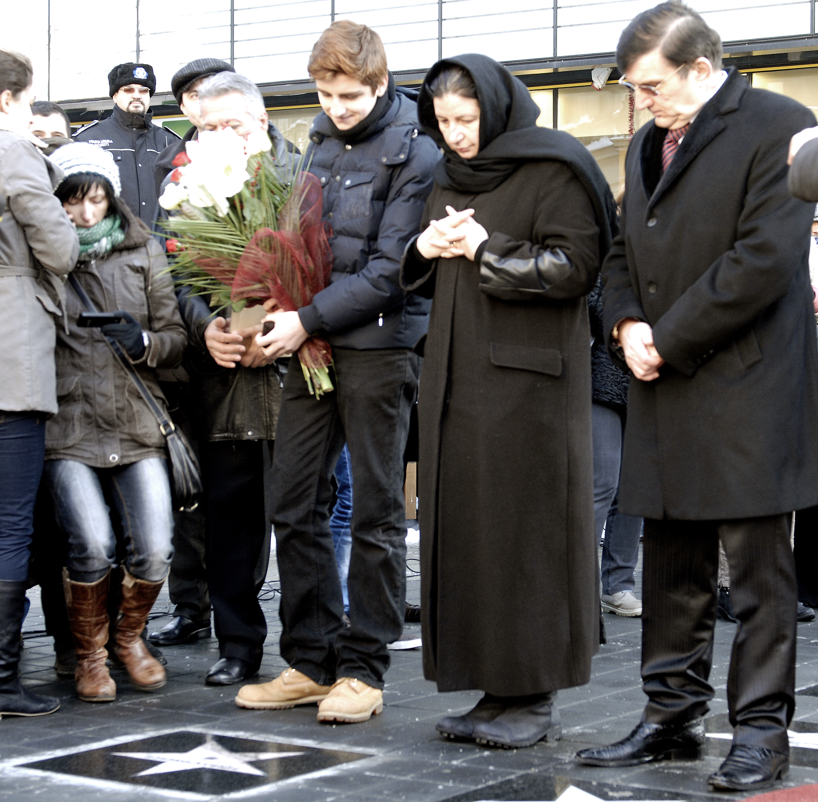 Mesajul tulburator al fiului lui Serban Ionescu, la dezvelirea stelei cu numele actorului, de pe Aleea Celebritatilor