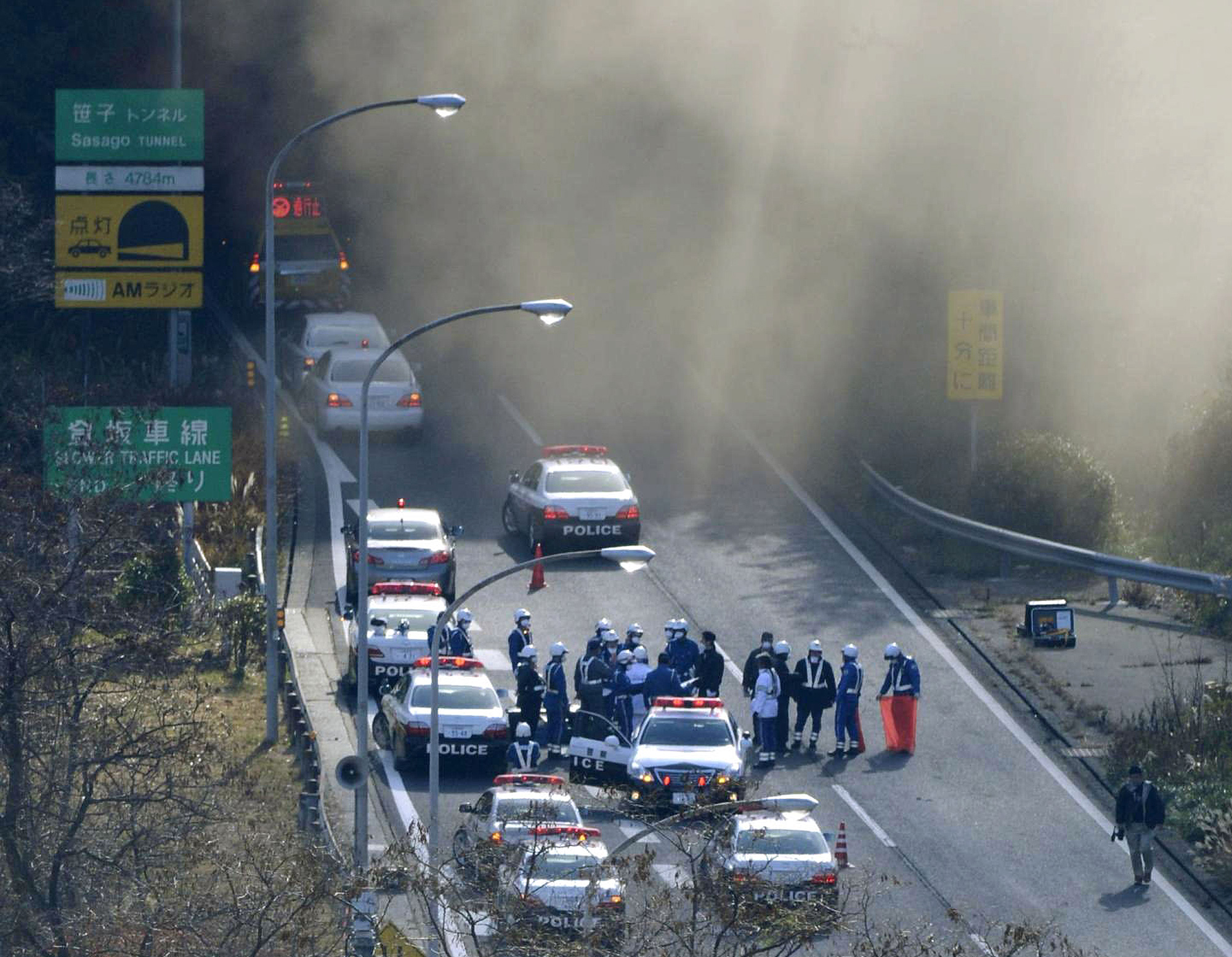 Groaza in Japonia: Trupuri carbonizate, in urma prabusirii unui tunel – VIDEO