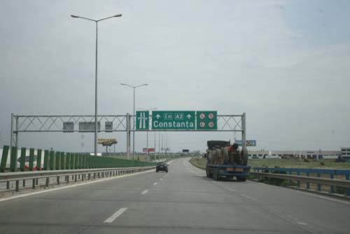 Prins circuland cu o viteza record pe Autostrada Bucuresti – Constanta!