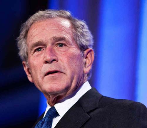 George W. Bush a luat-o din nou cu bautura