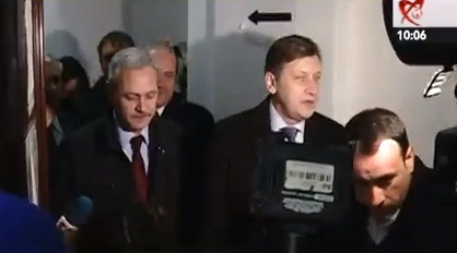 Crin Antonescu si Liviu Dragnea au votat in Alexandria