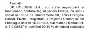 dp-holding-elvetia - Ziarul National