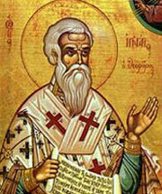 Sfantul Mucenic Ignatie Teoforul (20 decembrie)
