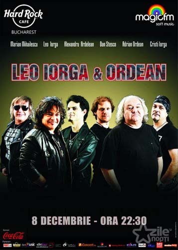 Leo Iorga & Ordean, primul concert mare in Bucuresti