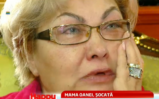 Mama Oanei Zavoranu, cu lacrimi siroindu-i pe obraji: „Am simtit ca toata viata mi se naruie”
