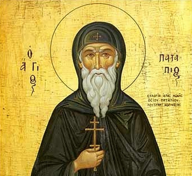 Sfantul Cuvios Patapie (8 decembrie)