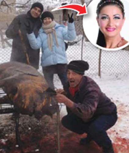 Gabriela Cristea, amintire cu porcu’!