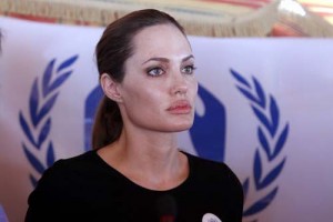 Angelina Jolie Visits Syrian Refugees - Mafraq - Ziarul National