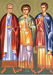 Sfintii Mucenici Mina, Ermoghen si Eugraf (10 decembrie)