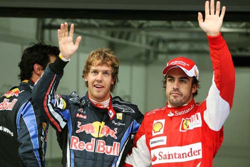 Vettel si Alonso s-au vandut pe 17.000 de lire sterline
