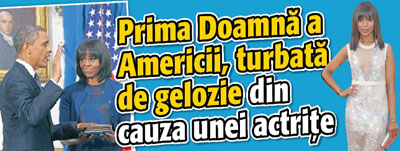 Prima Doamna a Americii, turbata de gelozie din cauza unei actrite