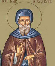 Sfantul Cuvios Gheorghe Hozevitul. Cuvioasa Domnica