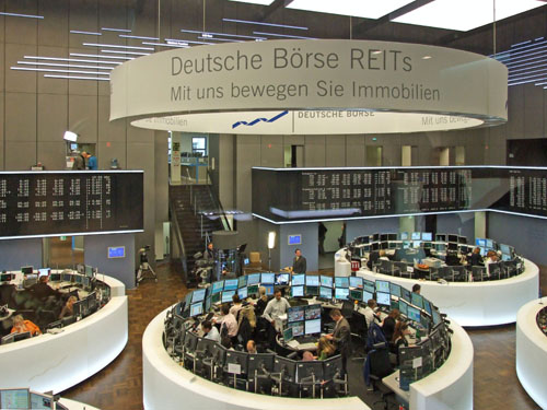 Bursele europene scad din cauza Germaniei