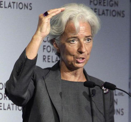 Lagarde: Problemele din SUA si UE vor declansa o alta criza