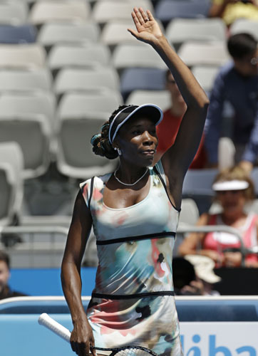Serena a infulecat o pizza, iar Venus o jucatoare din Kazahstan