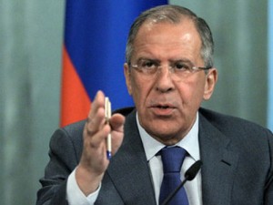 Meeting of Russian Foreign Minister Sergei Lavrov and his Syrian counterpart Walid Muallem - Ziarul National