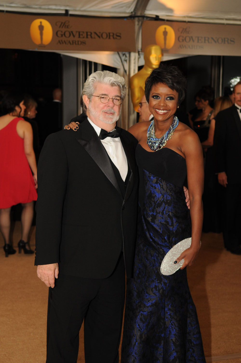 Regizorul George Lucas, pe urmele lui Hugh Hefner: s-a logodit la 68 de ani cu o femeie mai tanara ca el cu un sfert de secol