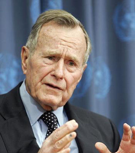 George Bush, salvat de la moarte de o melodie