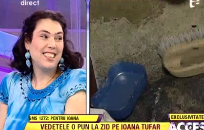 Pusa la zid de vedete: Ioana Tufar este un copil cu probleme psihice!