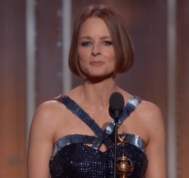 Jodie Foster, la Gala Globurilor de Aur: Sunt gay si celibatara – VIDEO
