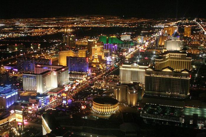 Fabulos: Asa se vede Las Vegas-ul din satelit! – FOTO